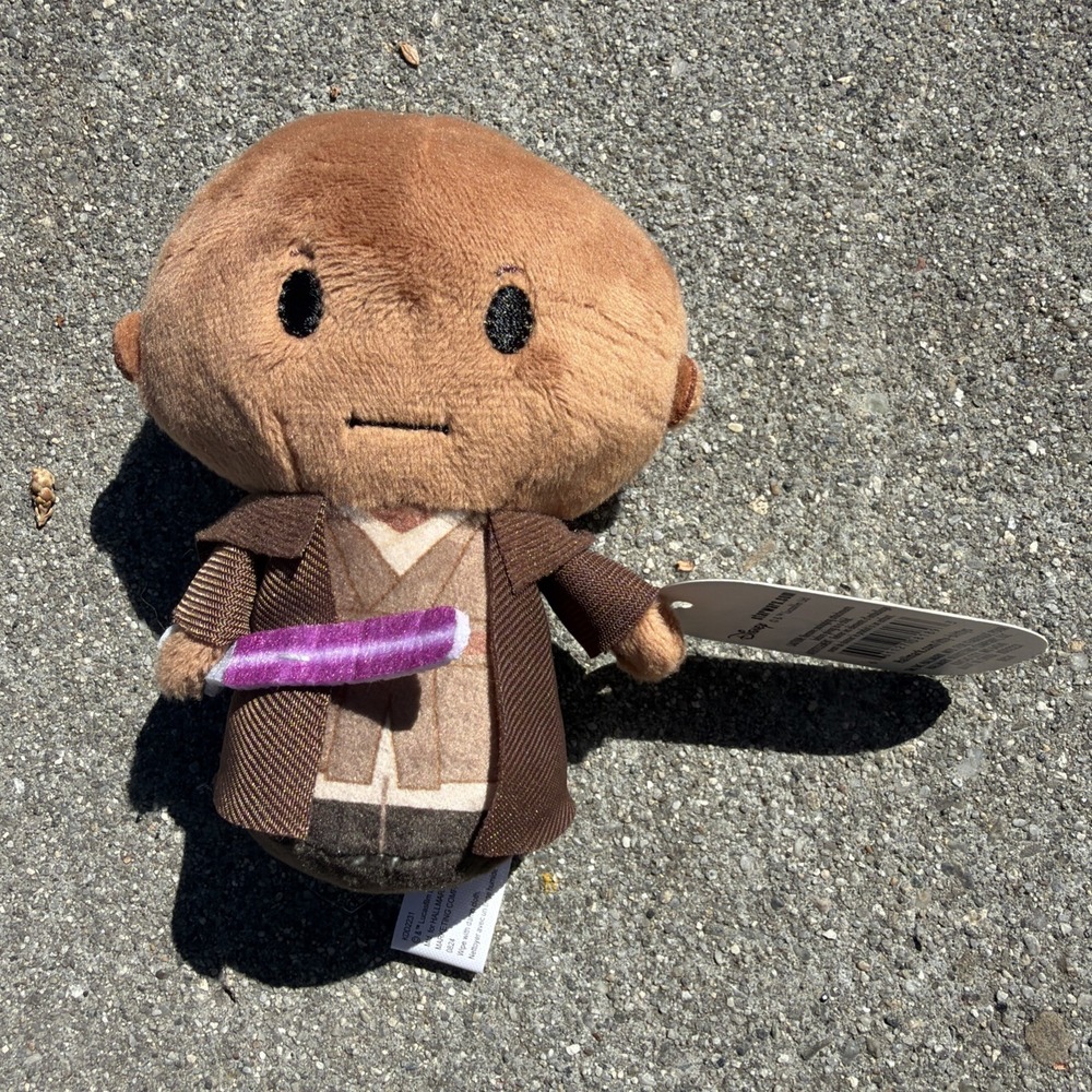 Hallmark Itty Bittys Star Wars Mace Windu Samuel L. Jackson Plush Figure New NOS